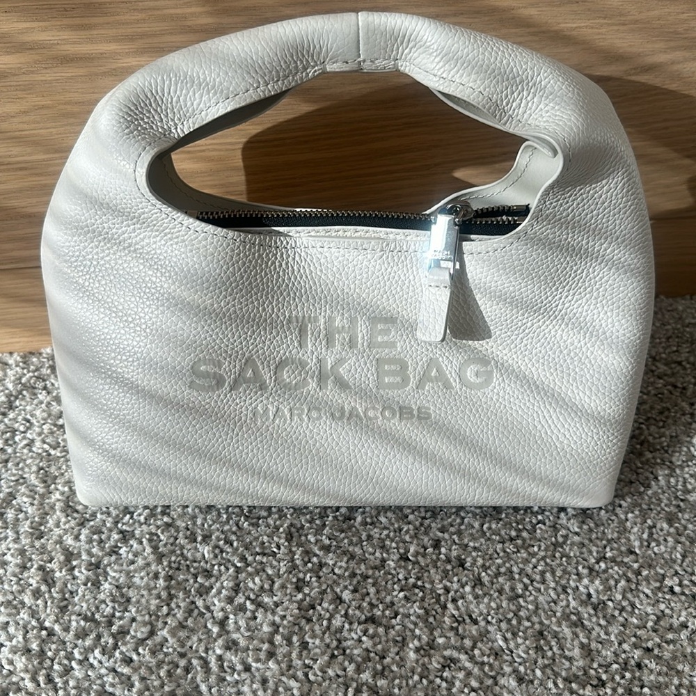 The Mini Sack Bag, Marc Jacobs in white